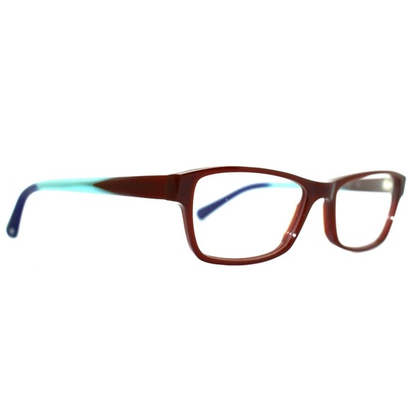 NWOT Auth PRODESIGN DENMARK 1752 c.5022 Brown Turquoise Blue Eyeglasses Frames - Picture 3 of 6